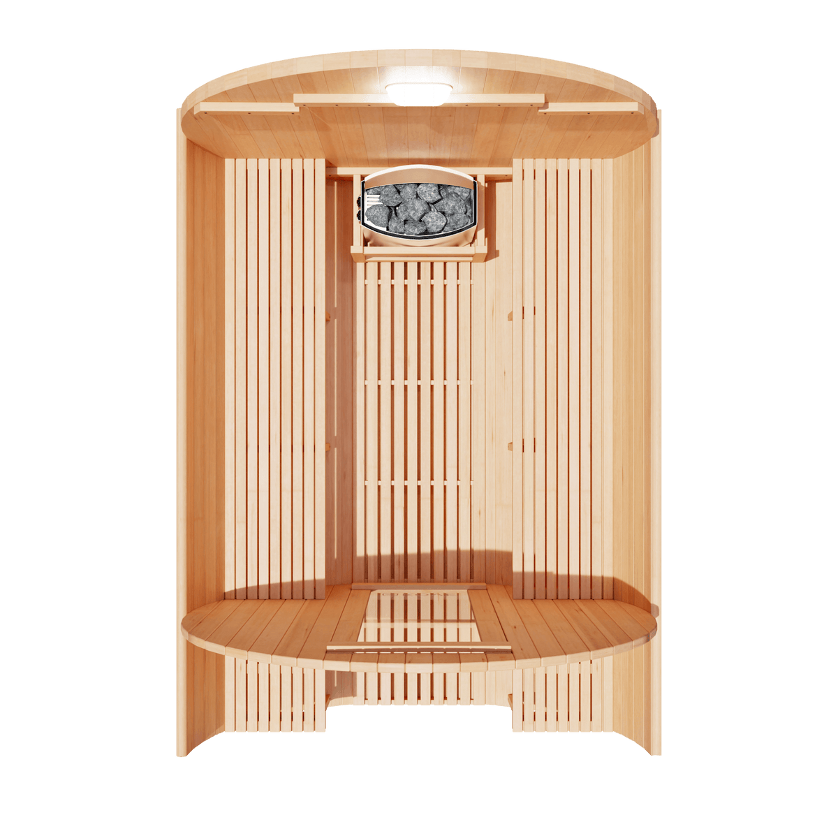 KOVE Outdoor Barrel Sauna – 4–6 Person Garden Sauna with 6kW Harvia Electric Heater - SGP Garden Ltd