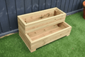 L-Shaped 2 Tier Decking planter - SGP Garden Ltd