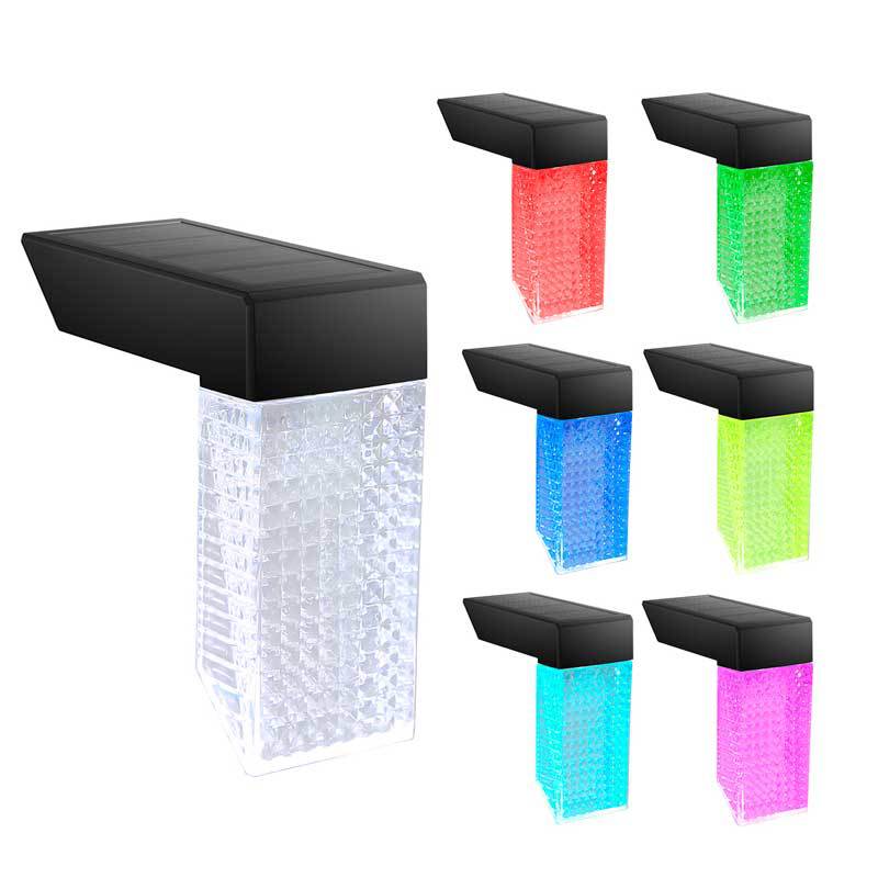 LED Solar Stairs Lights Outdoor Lighting Waterproof Step Deck Light Fence Railing Garden Yard Decoration - SGP Garden Ltd