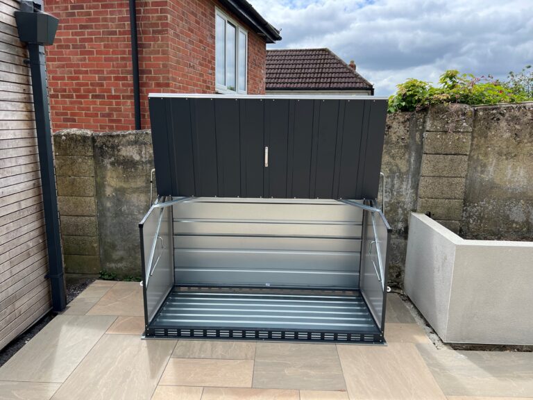 LogGuard Metal Log Store – Secure, Weatherproof Firewood Storage - SGP Garden Ltd