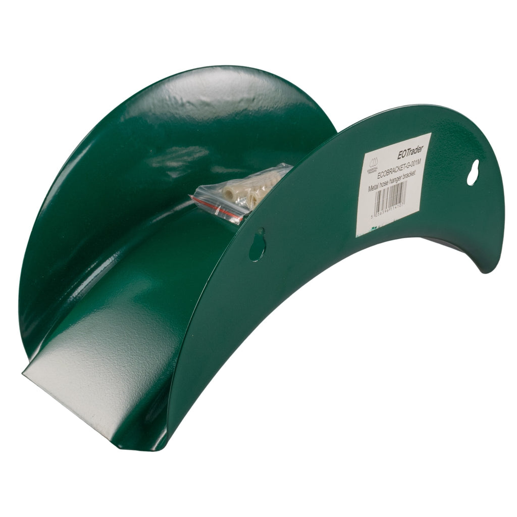 Metal Hose Hanger Green DIY Tool Accessory Home and Garden Use - SGP Garden Ltd