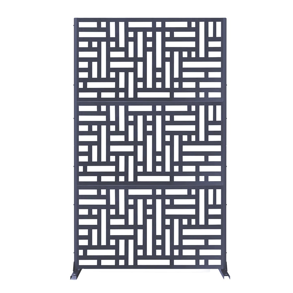 Metal Indoor/Outdoor Privacy Screen 90cm x 180cm - Maze - SGP Garden Ltd