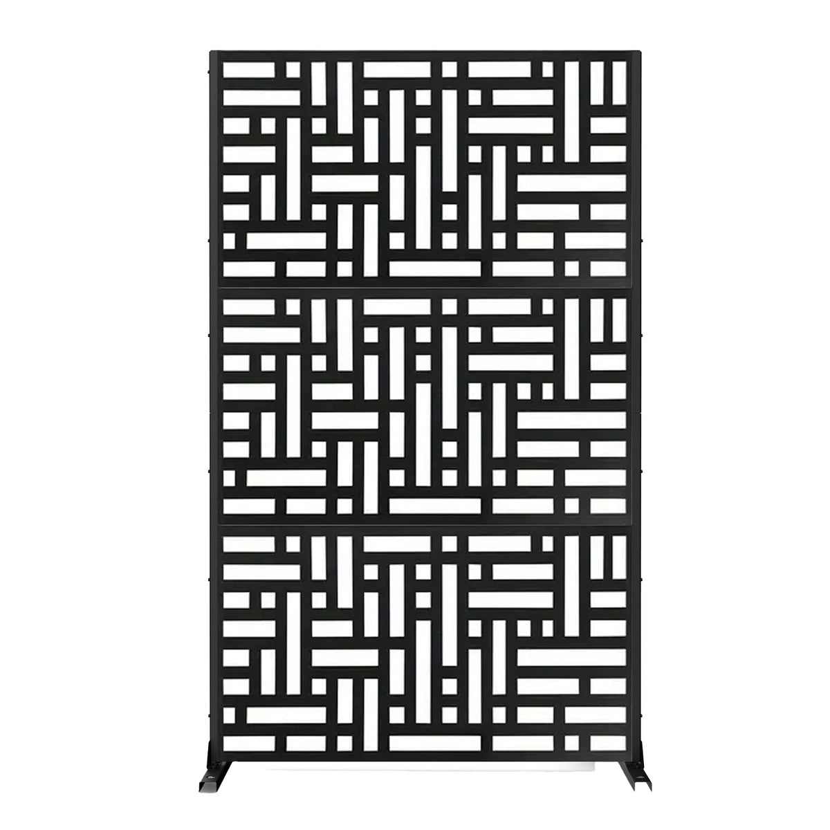 Metal Indoor/Outdoor Privacy Screen 90cm x 180cm - Maze - SGP Garden Ltd