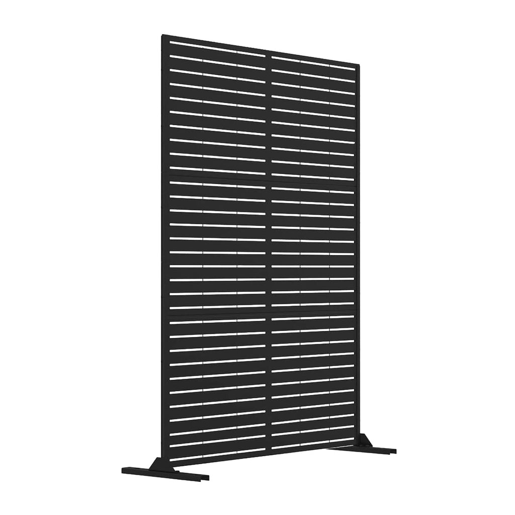 Metal Indoor/Outdoor Privacy Screen 90cm x 180cm - Slats - SGP Garden Ltd