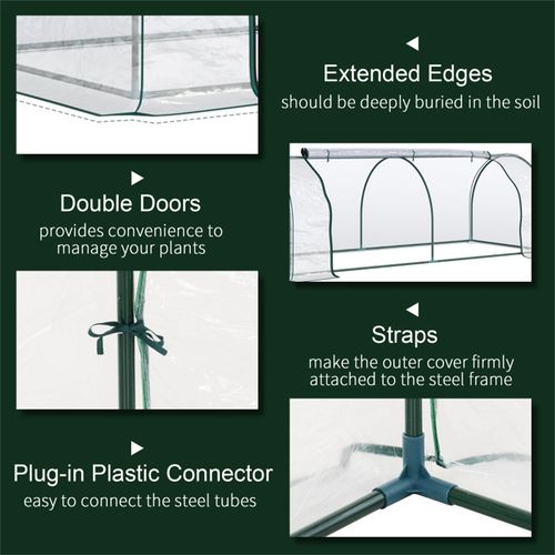 Mini Walk-in Greenhouse - SGP Garden Ltd