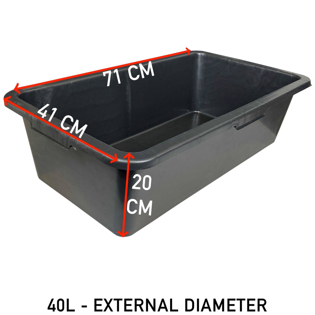 Mixing Tub 40L Outdoor Watering Kit DIY Workshop Accessory - SGP Garden Ltd
