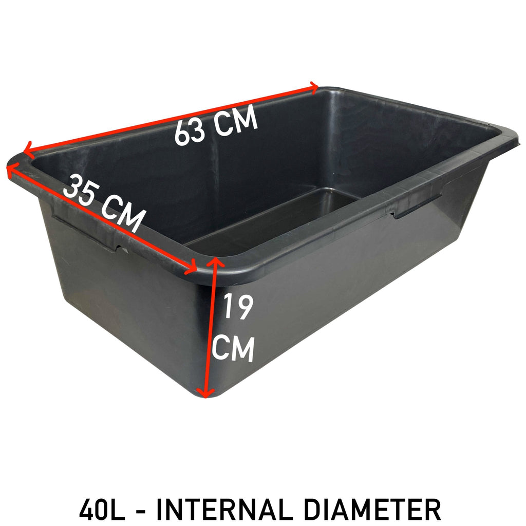 Mixing Tub 40L Outdoor Watering Kit DIY Workshop Accessory - SGP Garden Ltd
