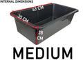 Mixing Tub 60L Outdoor Watering Kit DIY Workshop Accessory - SGP Garden Ltd