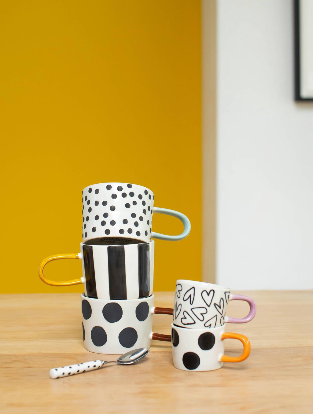 Mono Ditsy Spot Mug - SGP Garden Ltd