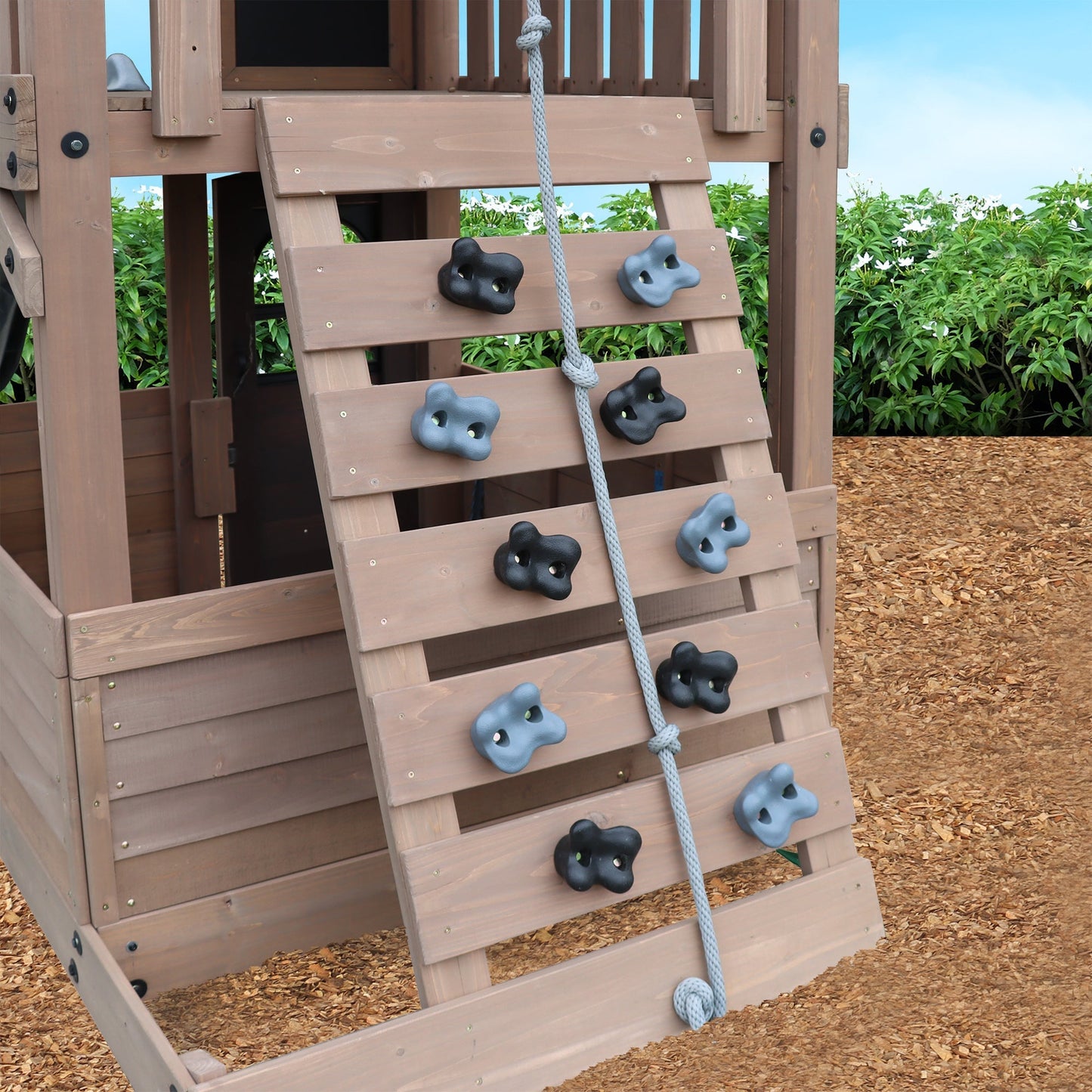 Mountain Peak Wooden Climbing Frame - SGP Garden Ltd