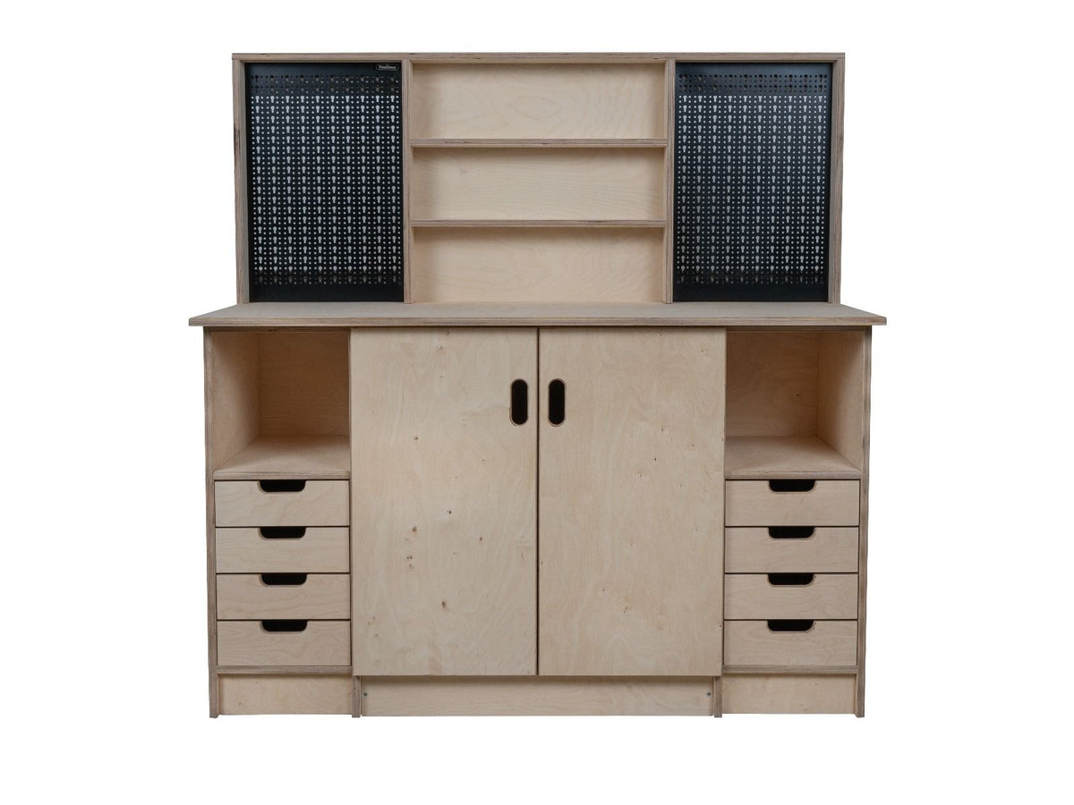 Multi-purpose wooden workbench, storage cabinet Olympus-10 - SGP Garden Ltd