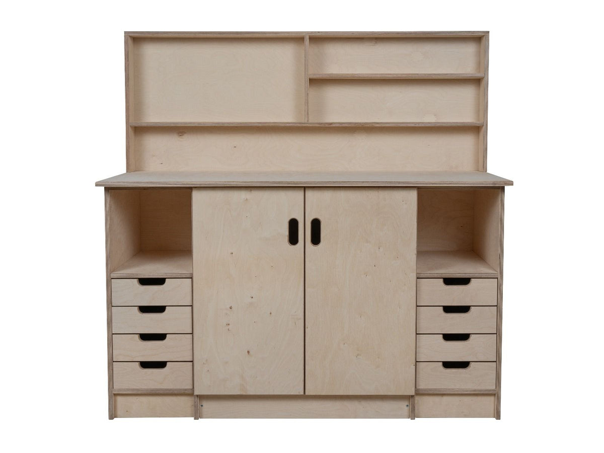 Multi-purpose wooden workbench, storage cabinet Olympus-10 - SGP Garden Ltd
