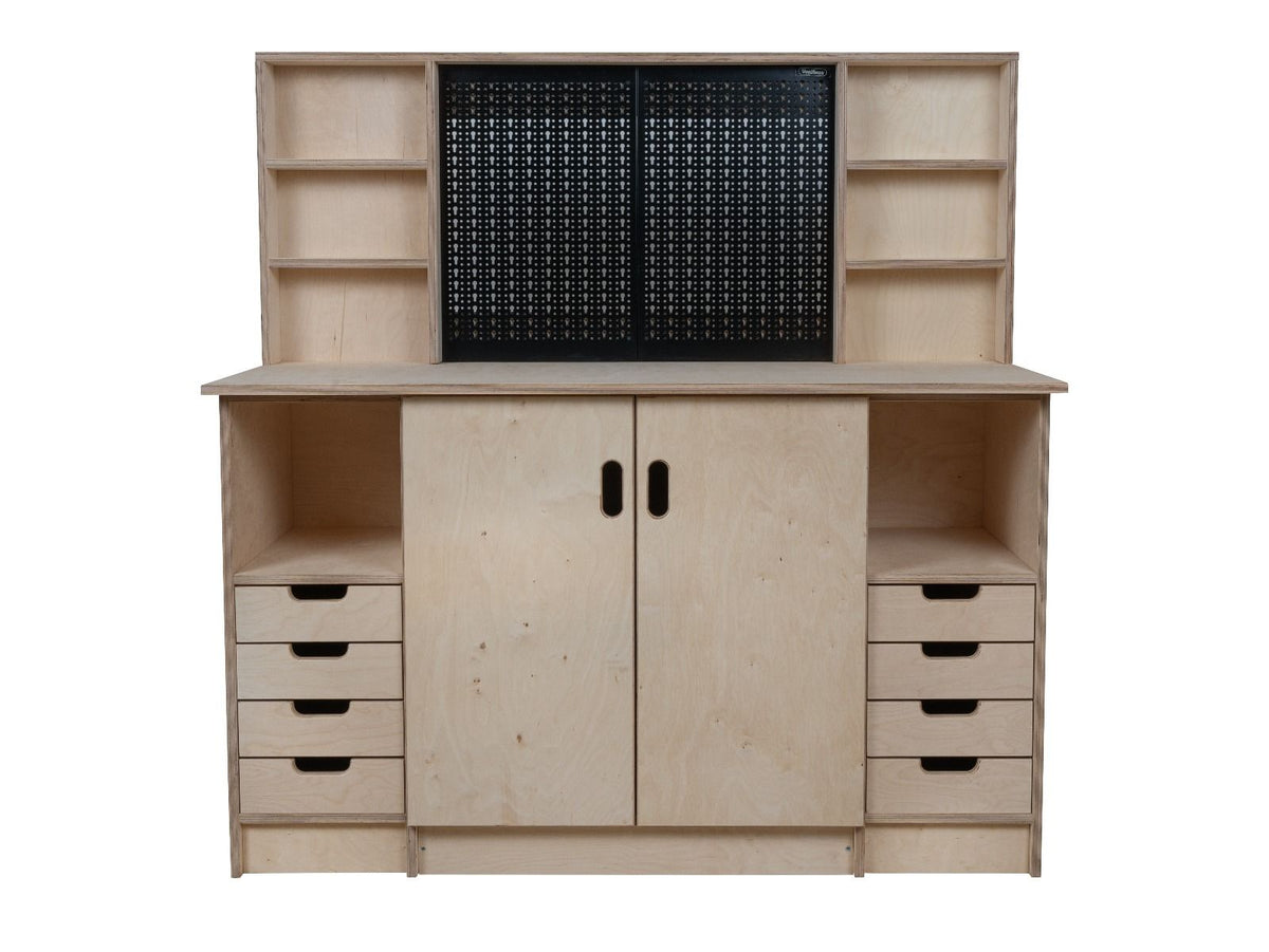 Multi-purpose wooden workbench, storage cabinet Olympus-10 - SGP Garden Ltd