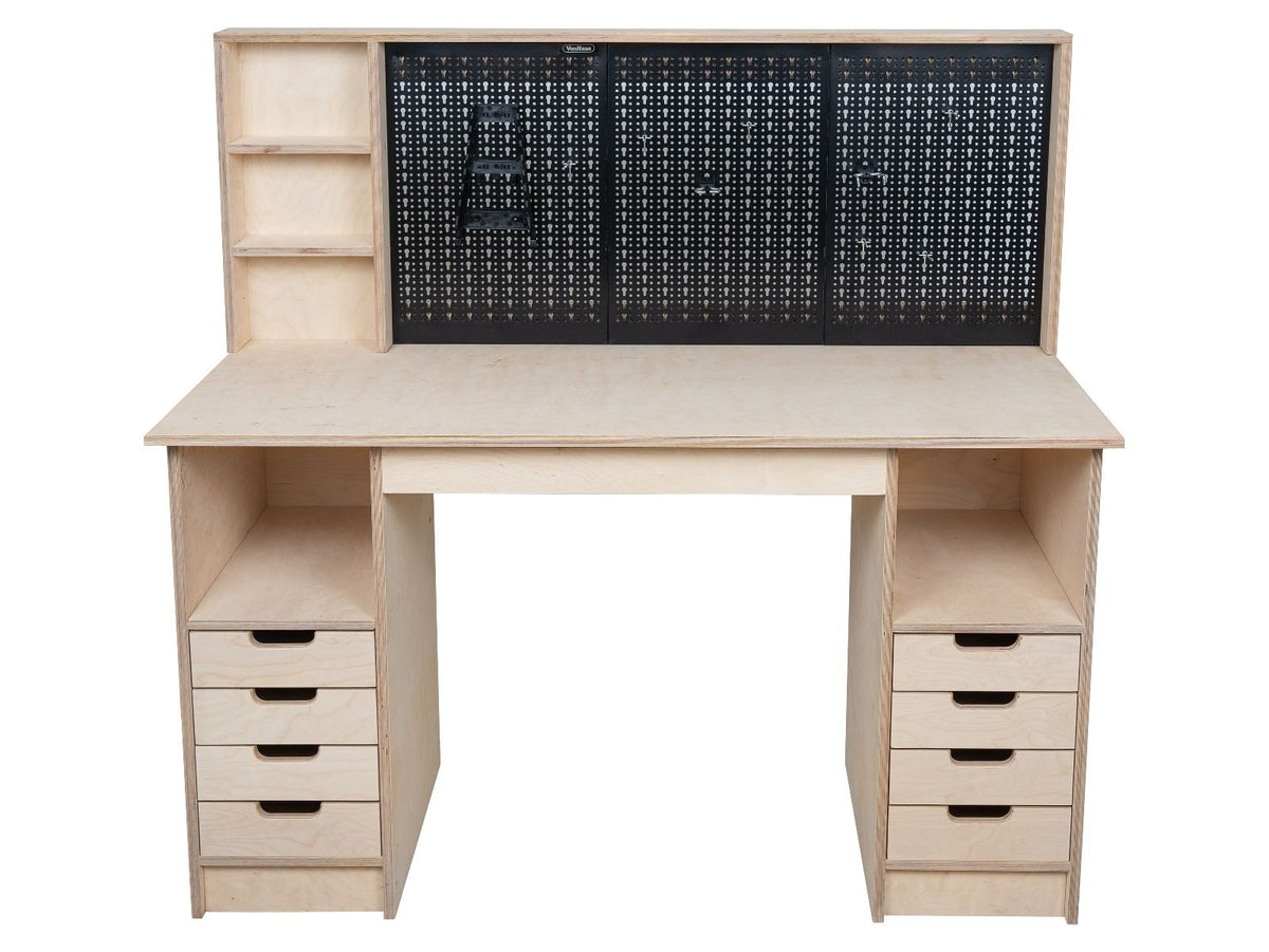 Multi-purpose wooden workbench, storage cabinet Olympus-2 - SGP Garden Ltd