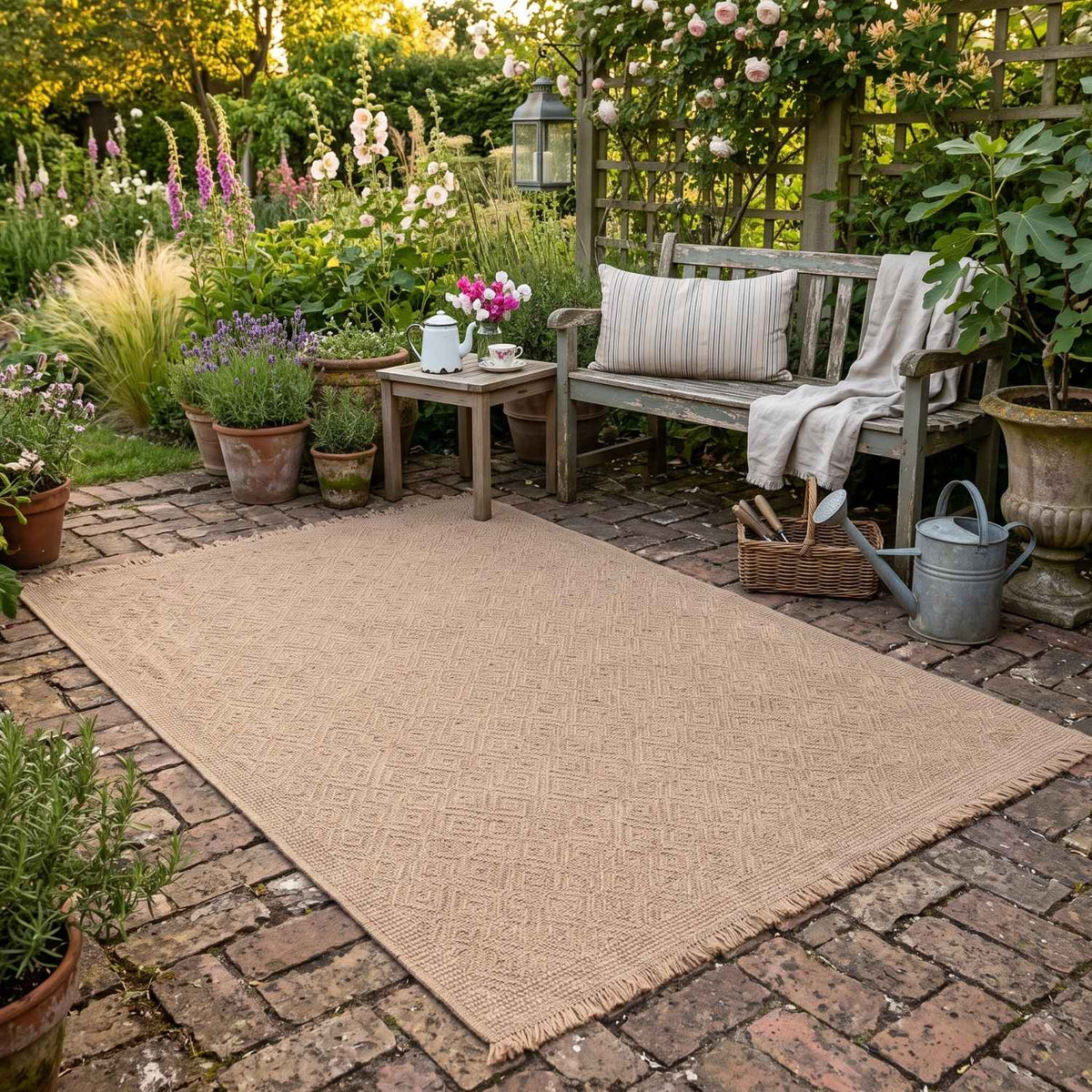 Nature Outdoor Rug Neutral | 5100N - SGP Garden Ltd