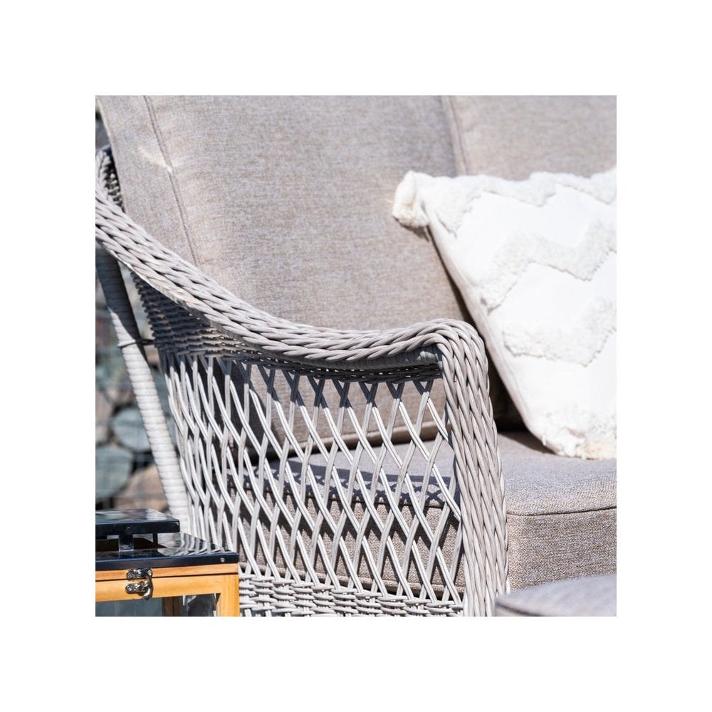 Norfolk Leisure Cotswold Mini Corner Set With Stools And Square Adjustable Table - SGP Garden Ltd