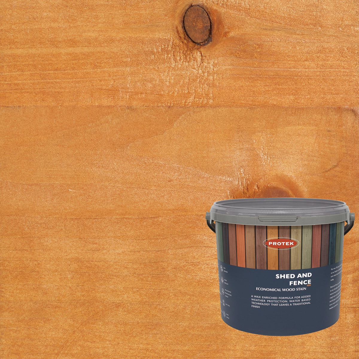Ochre Shed & Fence Paint - SGP Garden Ltd