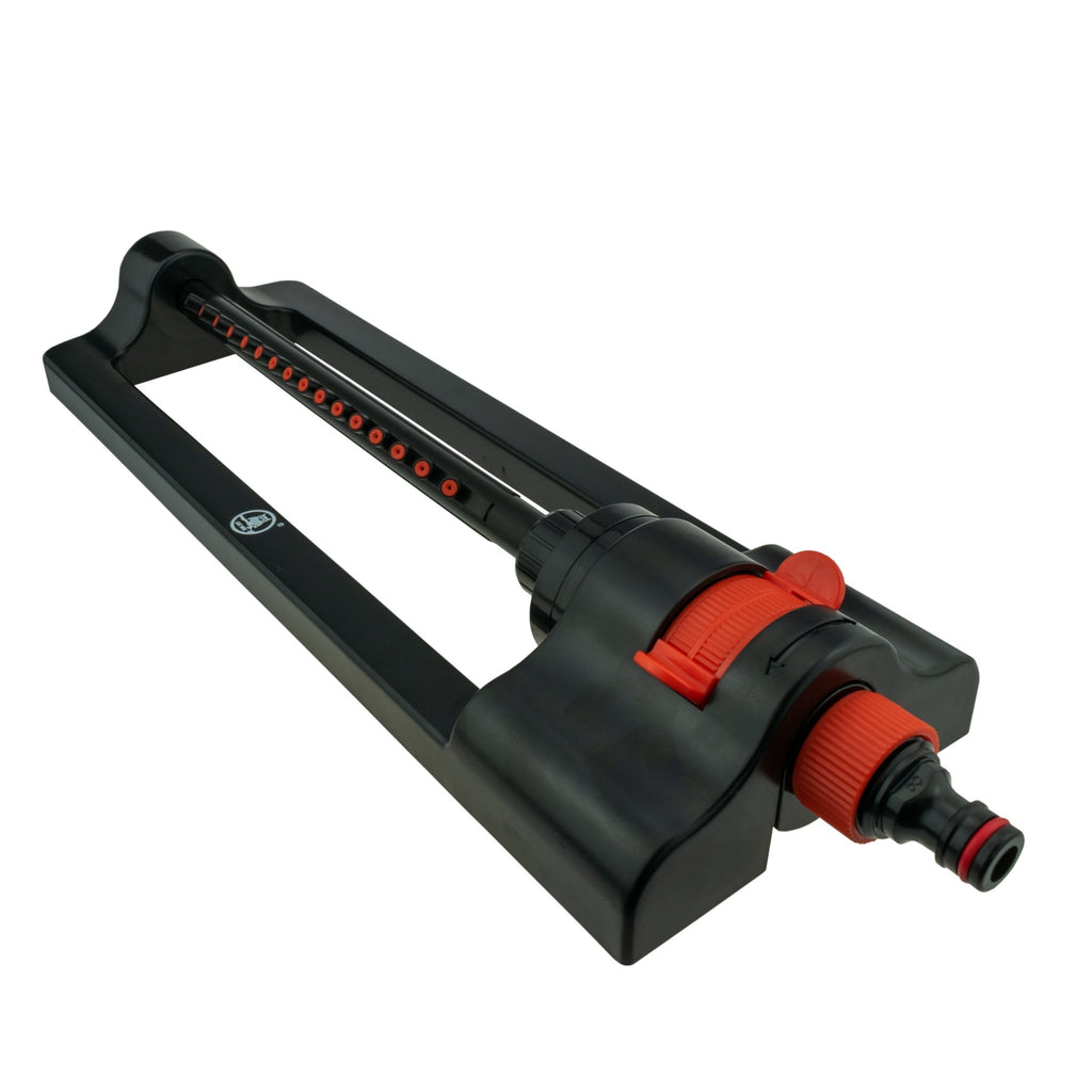 Oscillating Sprinkler Cost Wise Black Orange Outdoor Watering Kit Lawn Sprinkler - SGP Garden Ltd