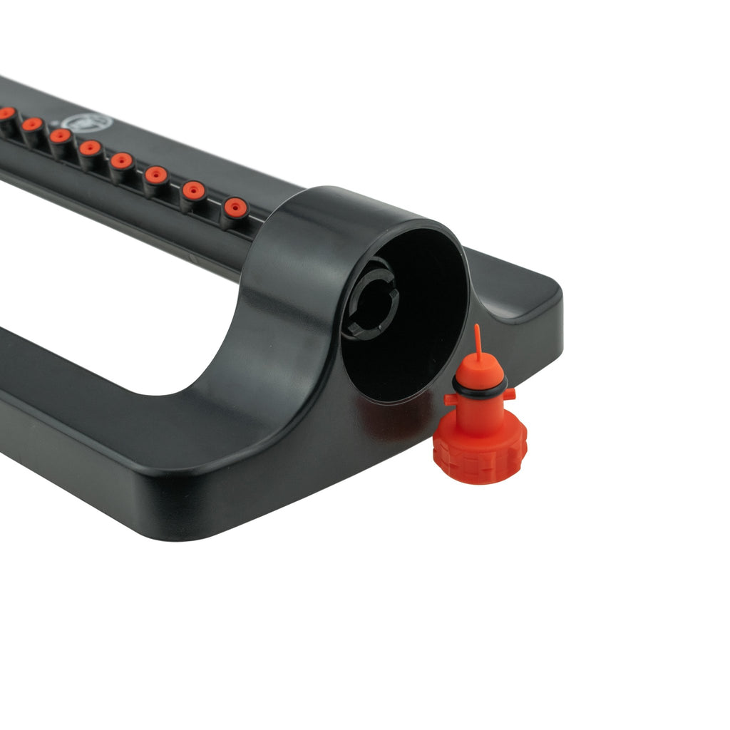 Oscillating Sprinkler Cost Wise Black Orange Outdoor Watering Kit Lawn Sprinkler - SGP Garden Ltd