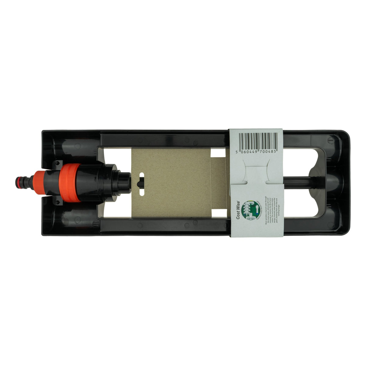 Oscillating Sprinkler Cost Wise Black Orange Outdoor Watering Kit Lawn Sprinkler - SGP Garden Ltd
