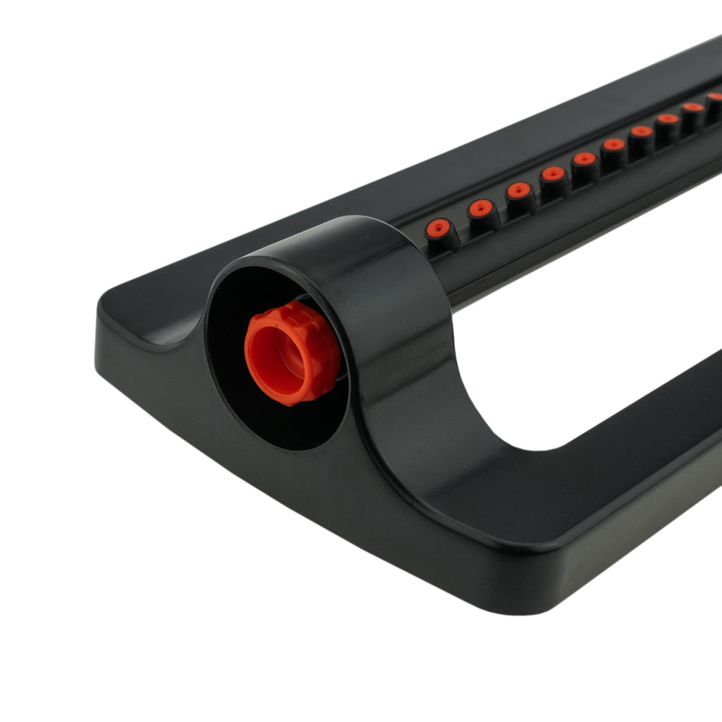 Oscillating Sprinkler Cost Wise Black Orange Outdoor Watering Kit Lawn Sprinkler - SGP Garden Ltd