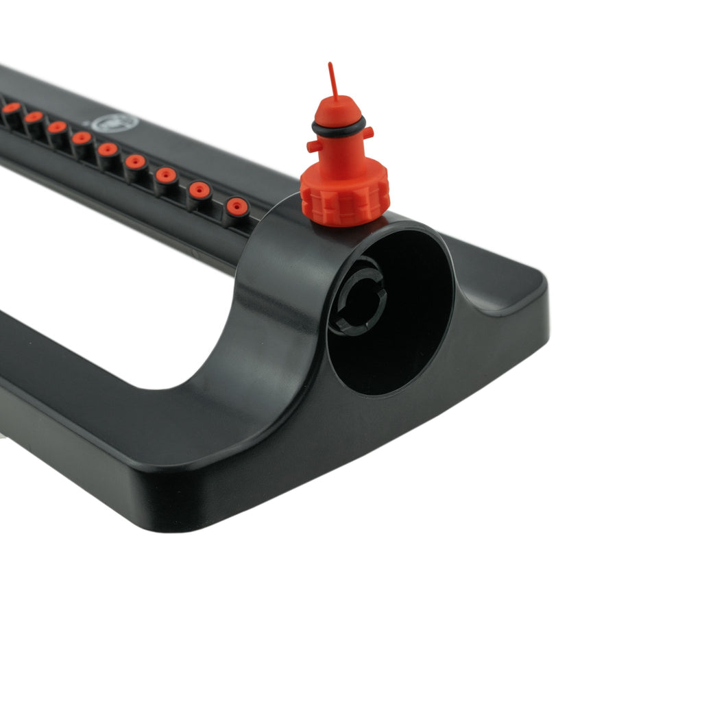 Oscillating Sprinkler Cost Wise Black Orange Outdoor Watering Kit Lawn Sprinkler - SGP Garden Ltd