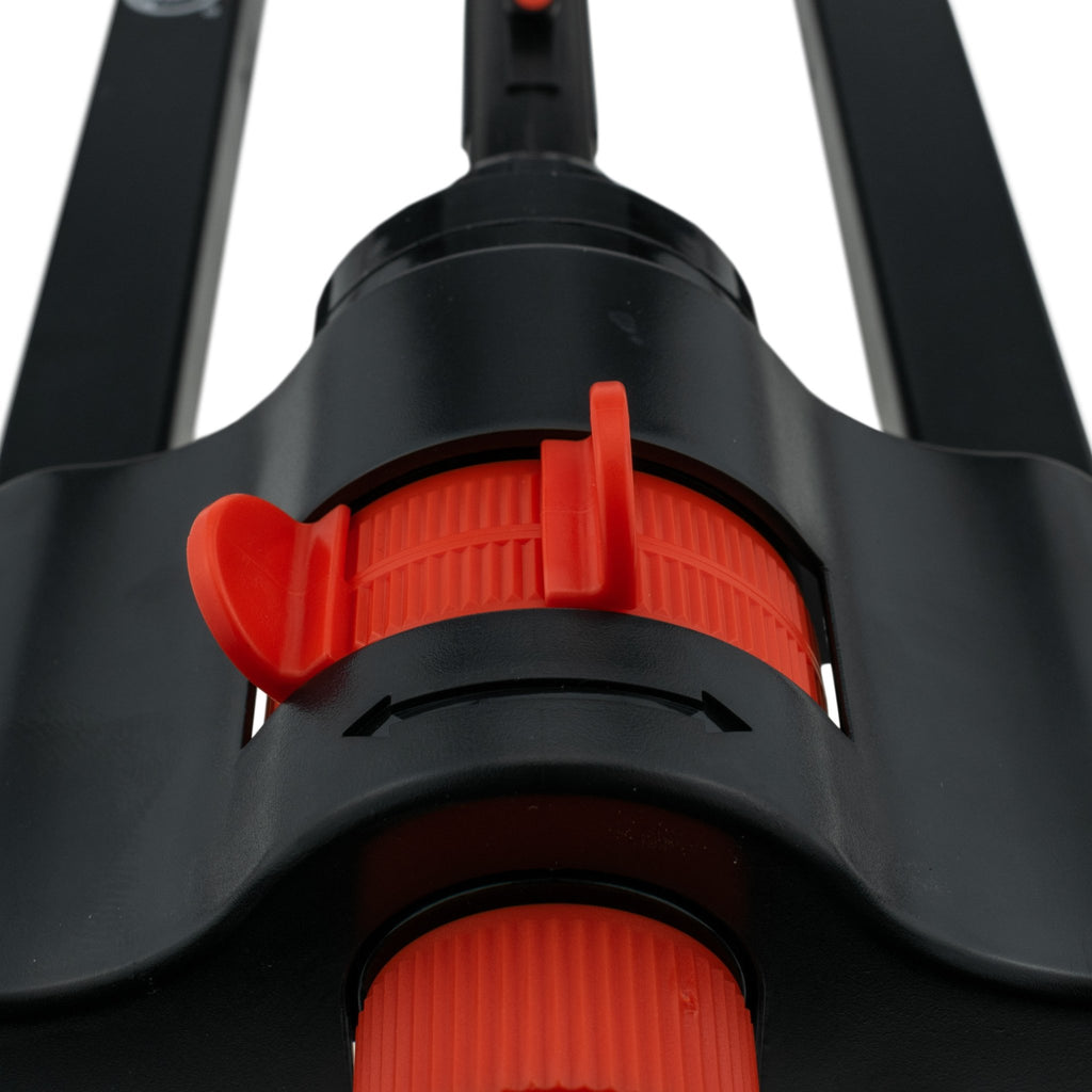 Oscillating Sprinkler Cost Wise Black Orange Outdoor Watering Kit Lawn Sprinkler - SGP Garden Ltd