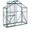 Outsunny 6x2.5ft Polycarbonate Greenhouse - Strong, Spacious, and Effortless Gardening - SGP Garden Ltd