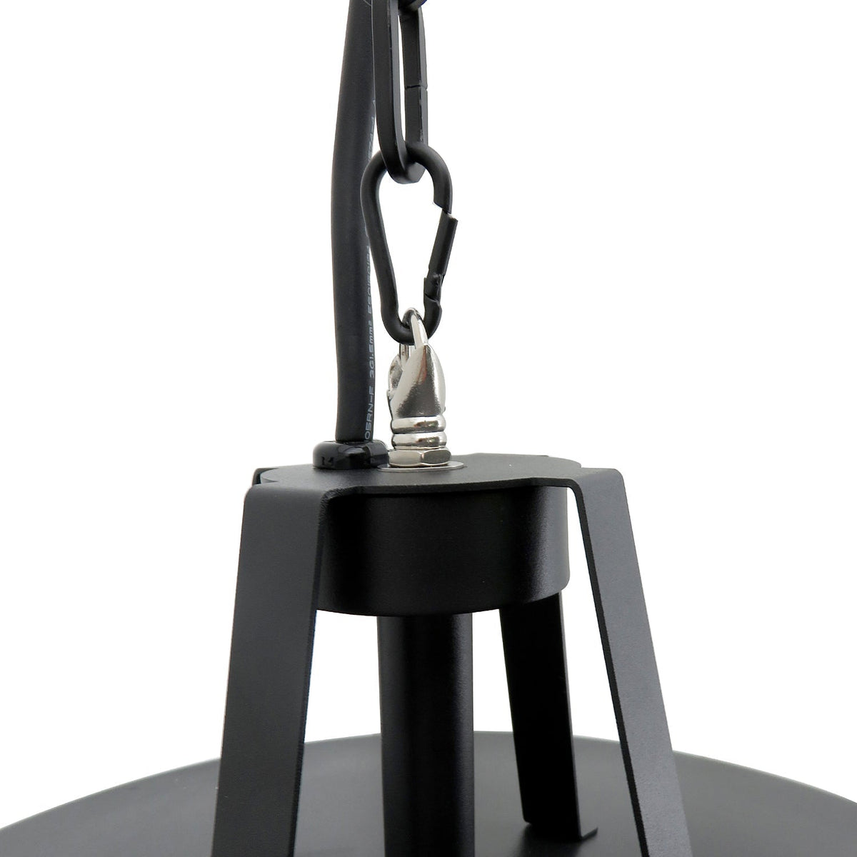 Outsunny Adjustable Power 1000/2500W Infrared Halogen Electric Patio Light Heater, Ceiling Hanging Mount -Black - SGP Garden Ltd