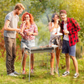 Outsunny Charcoal BBQ Grill - Black - SGP Garden Ltd