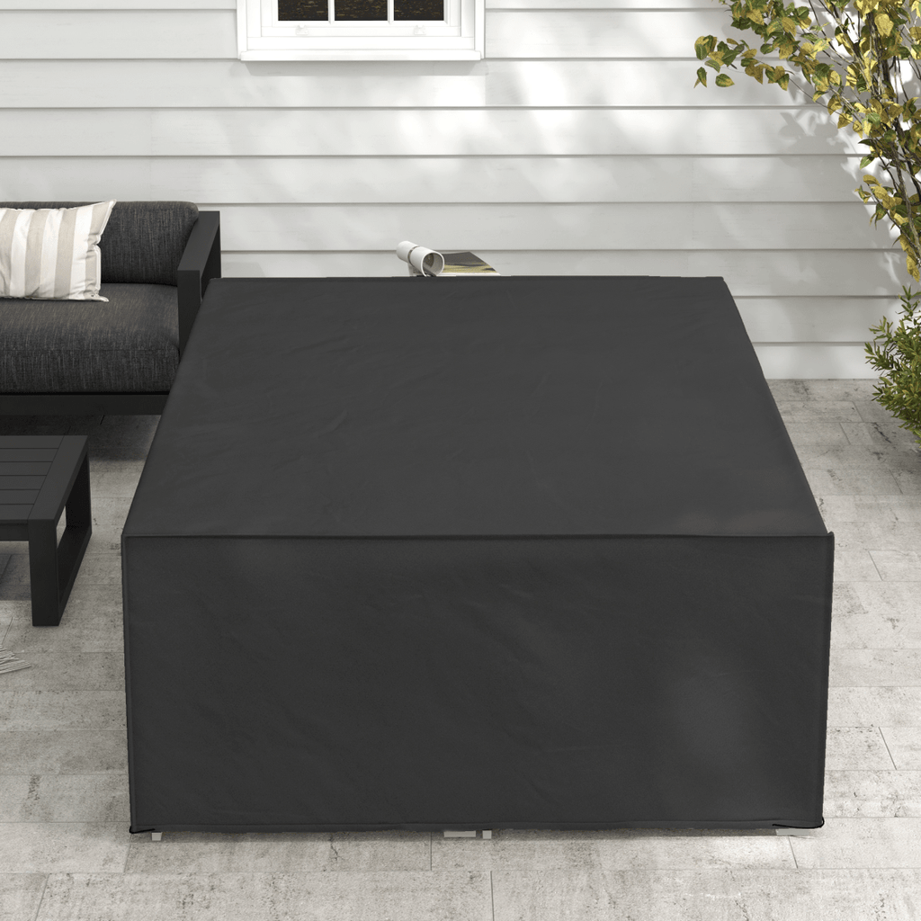 Outsunny Garden Furniture Cover Outdoor Waterproof Rattan Set Rain Protection - SGP Garden Ltd
