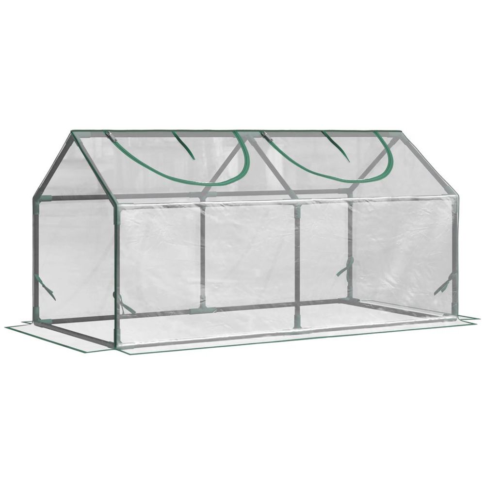 Outsunny Greenhouse Plants Foil Tomato Vegetable House - SGP Garden Ltd