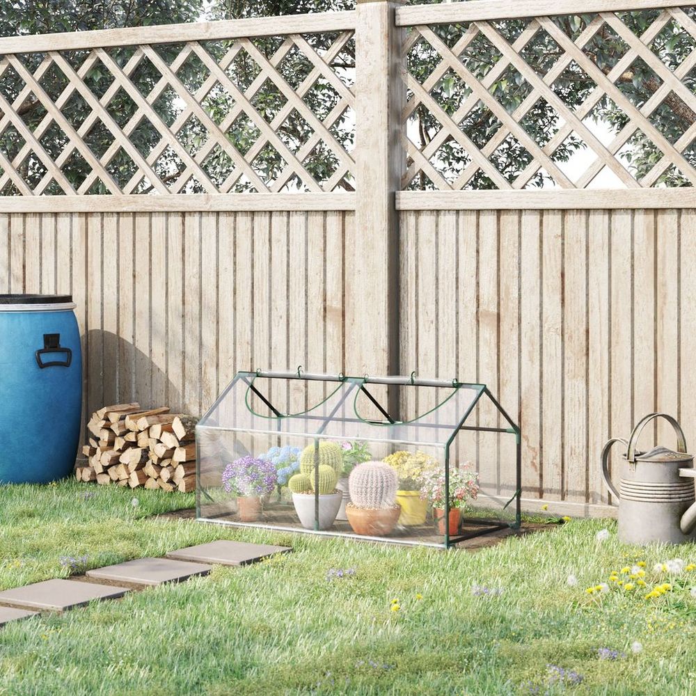 Outsunny Greenhouse Plants Foil Tomato Vegetable House - SGP Garden Ltd