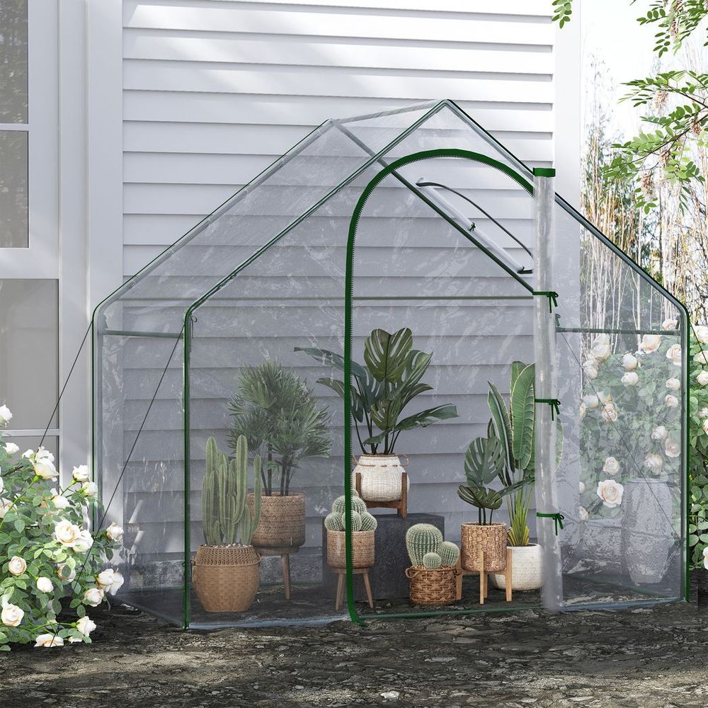 Outsunny Portable Walk-in Greenhouse - Extend Growing Season, Protect Plants - SGP Garden Ltd