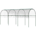 Outsunny Tomato Greenhouse with Top Tap, Pointed Bottom and Guy Ropes, Clear - SGP Garden Ltd