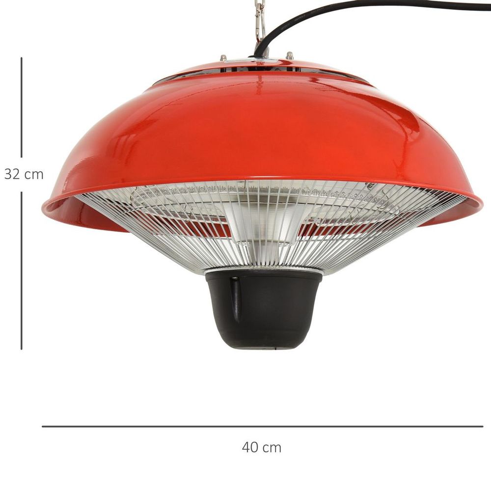 Patio Heater 1500W Electric Ceiling Hanging Garden Lamp - High Quality, Efficient and Convenient - SGP Garden Ltd