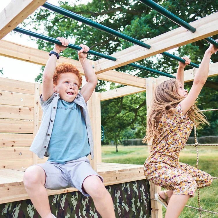 Plum Climbing Cube Wooden Play Centre - SGP Garden Ltd