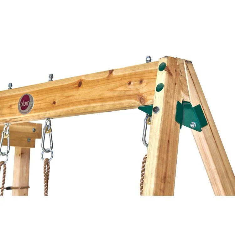 Plum Cube with Swing Arm – Wooden Climbing & Swing Play Centre - SGP Garden Ltd