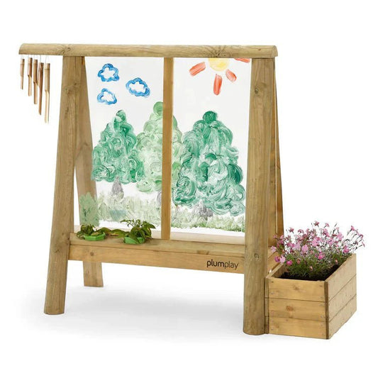 Plum Discovery Create & Paint Easel – Outdoor Art & Nature Play - SGP Garden Ltd