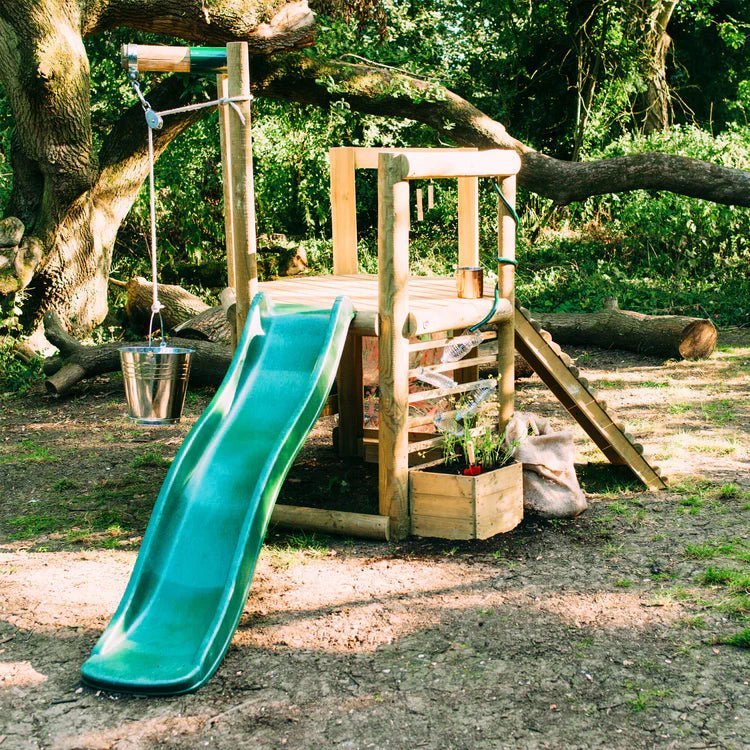 Plum Discovery Woodland Treehouse – Outdoor Nature Play & Creative Exploration - SGP Garden Ltd