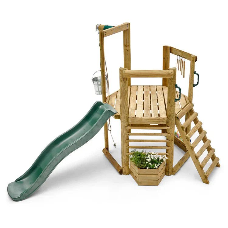 Plum Discovery Woodland Treehouse – Outdoor Nature Play & Creative Exploration - SGP Garden Ltd