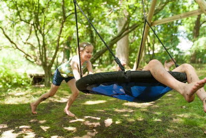 Plum® Spider Monkey IITM Wooden Swing Set - Nest Swing - SGP Garden Ltd