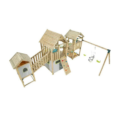 Plum Wildebeest Playground – Ultimate Multi‑Activity Wooden Play Centre - SGP Garden Ltd