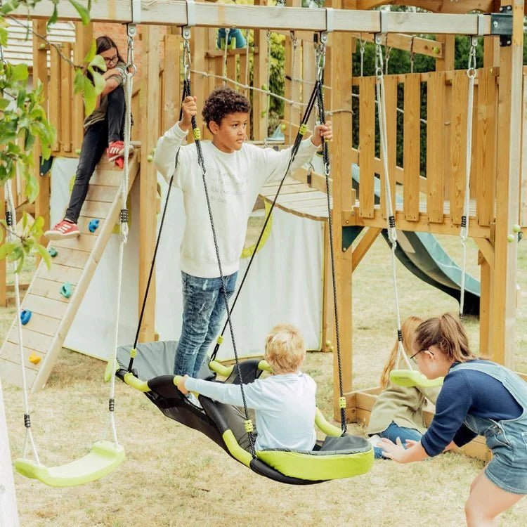 Plum Wildebeest Playground – Ultimate Multi‑Activity Wooden Play Centre - SGP Garden Ltd