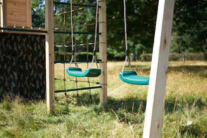 Plum Wooden Climbing Cube XL with Swing Arm – Ultimate Multi‑Activity Play Centre - SGP Garden Ltd
