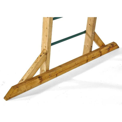 Plum Wooden Monkey Bars – Stand‑Alone Climbing Frame - SGP Garden Ltd