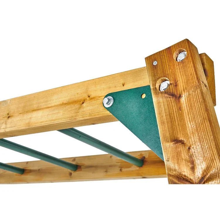 Plum Wooden Monkey Bars – Stand‑Alone Climbing Frame - SGP Garden Ltd