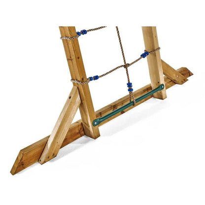 Plum Wooden Monkey Bars – Stand‑Alone Climbing Frame - SGP Garden Ltd