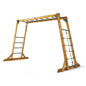 Plum Wooden Monkey Bars – Stand‑Alone Climbing Frame - SGP Garden Ltd