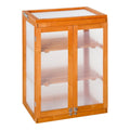 Premium 3-tier Wood Cold Frame Greenhouse - Ideal for Gardening, Planting, and Storage - SGP Garden Ltd